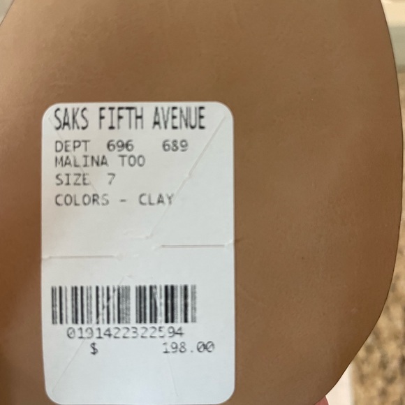 Rebecca Minkoff exotic leather heels. Color Clay, size 7. Never worn. - Picture 3 of 4